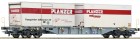 66659 Roco Flat car with 2 containers MGB/Planzer